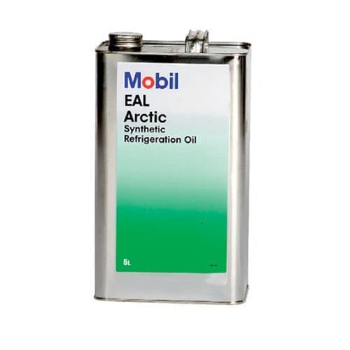 Mobil Arctic 100 EAL 100 Refrigeration Oil Lubricant 20 Litre 4 x 5 Litre Cans
