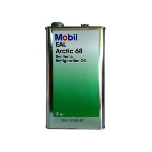 Mobil Arctic 68 EAL 68 Refrigeration Oil Lubricant 20 Litre 4 x 5 Litre Cans