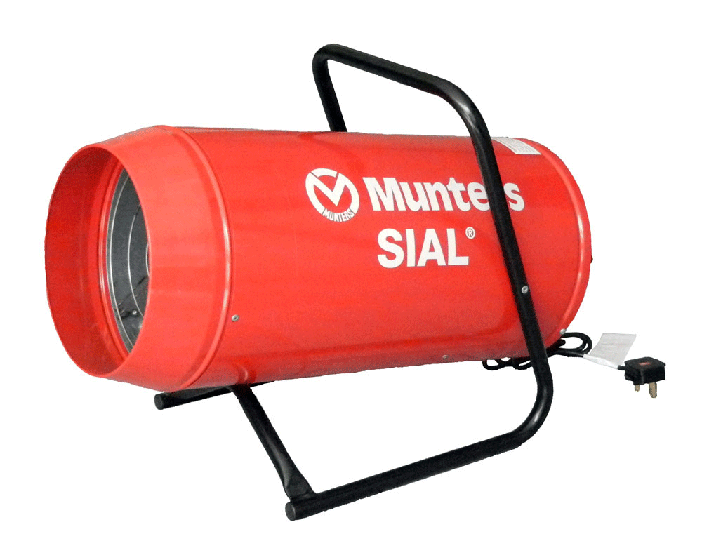 Munters ARG35 Dual Voltage Mobile Direct Fired LPG Heater 38kw / 128000Btu