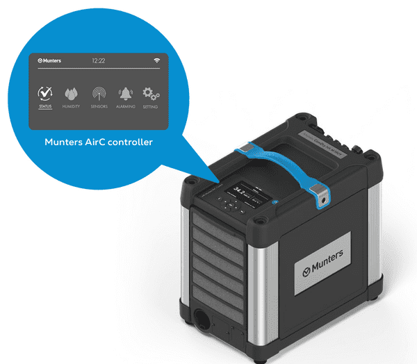 Munters Comdry M190Y Low energy Desiccant Dehumidifier 240V~50Hz