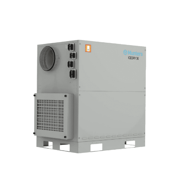 Munters IceDry®30 Freezer Cold Storage Desiccant Dehumidifier -25ºC 3000m³/h  22.6Kw 415V~50/60Hz