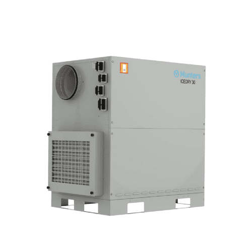 Munters IceDry®30 Freezer Cold Storage Desiccant Dehumidifier -25ºC 3000m³/h 22.6Kw 415V~50/60Hz