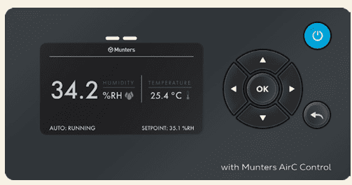 Munters ML420 Series Desiccant Dehumidifiers 420m³/h 220-240V~50Hz