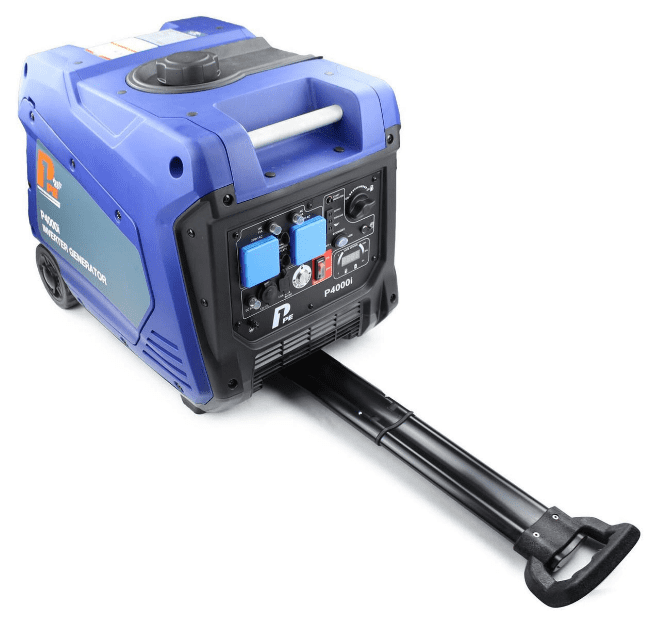 P1 P4000i Lightweight 3800W Portable Petrol Inverter Generator Built-in ...