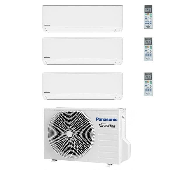 Panasonic Air Conditioning 3 x CS-TZ35TKEW Wall Mounted Multi CU-3Z68TBE 6.8Kw/23000Btu A 240V~50Hz