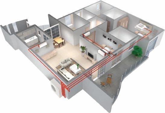 Panasonic Air Conditioning 4 x CS-TZ25WKEW Wall Mounted Multi CU-4Z80TBE 8Kw/28000Btu A 240V~50Hz