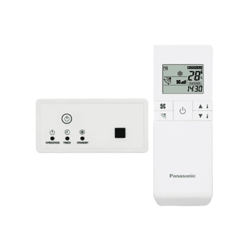 Panasonic Air Conditioning CZ-RWS3 + CZ-RWRT3 Infrared Remote Controller and Receiver Ceiling Unit
