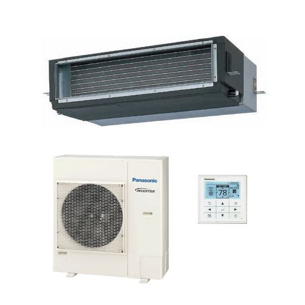 Panasonic Air Conditioning Elite Ducted Heat Pump Inverter+ S-PN100N1E5A 10Kw/36000Btu A 240V~50Hz
