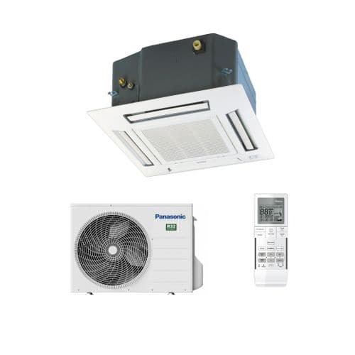 Panasonic Air Conditioning Mini Cassette Heat Pump CS-Z25UB4EAW 2.5Kw/9000Btu R32 A+ 240V~50Hz