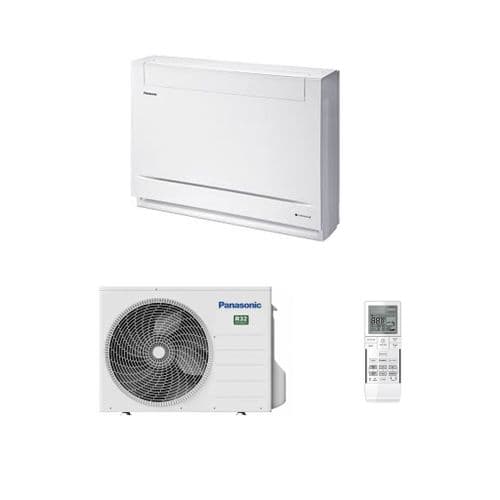 Panasonic Air Conditioning Mini Floor Console Heat Pump CS-Z50UFEAW 5kw/17000Btu Install Kit