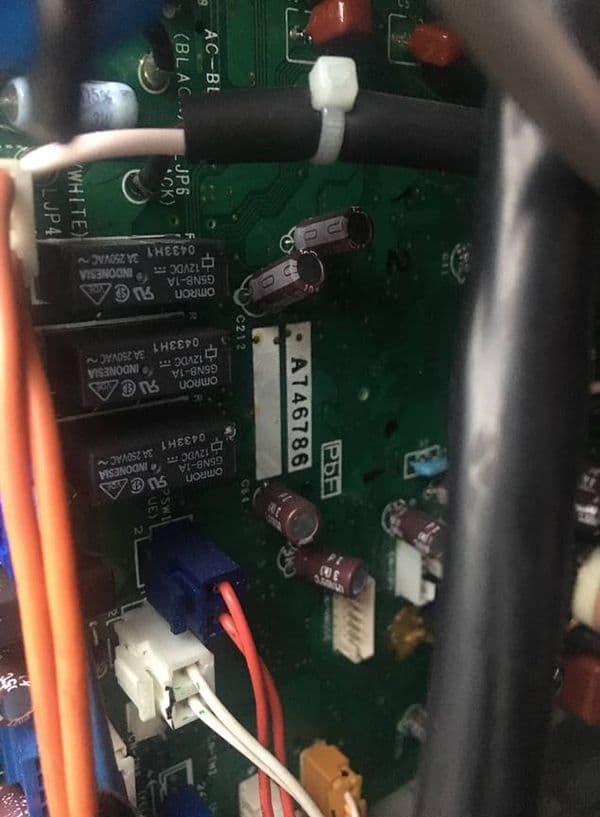 Panasonic Air Conditioning Spare Part EHDS80BAC Panasonic Fan Motor (lower) For WH-MHF12D6E5