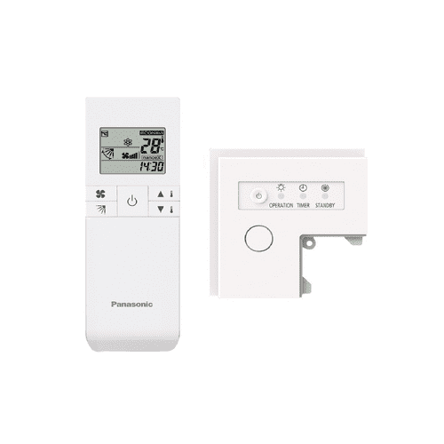 Panasonic CZ-RWS3 + CZ-RWRU3W Infrared Remote Controller and Receiver for 4-Way 90x90 Cassette