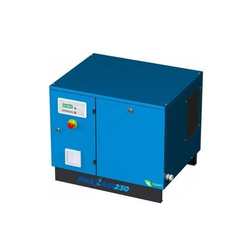Phazair-230 5.5-08 VSD K-183041021 Stationary Air Compressor 780L/min 116Psi 7.5HP 5.5kw 230/50/1