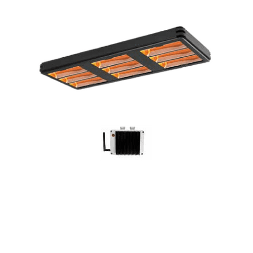 Powrmatic SQ135H9 Electric Quartz Horizontal Industrial Infrared Heater 13Kw/46000Btu 380-415V~50Hz