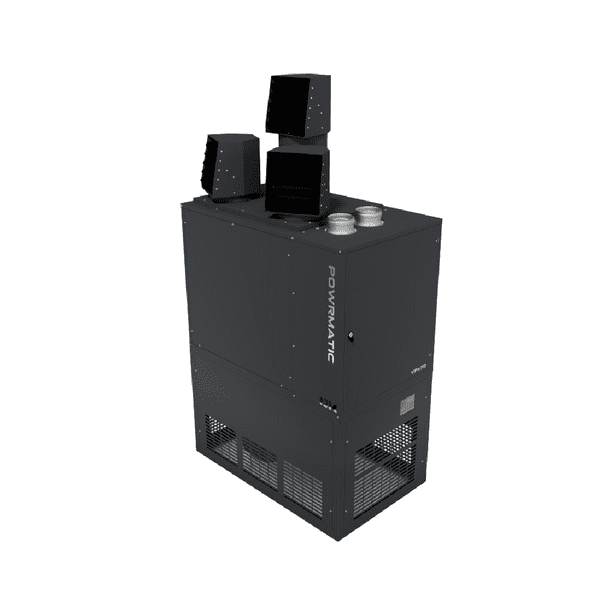 Powrmatic Vx120 Floor Standing Cabinet Heater NG & LPG Fired 120Kw/408000Btu 240V~50Hz