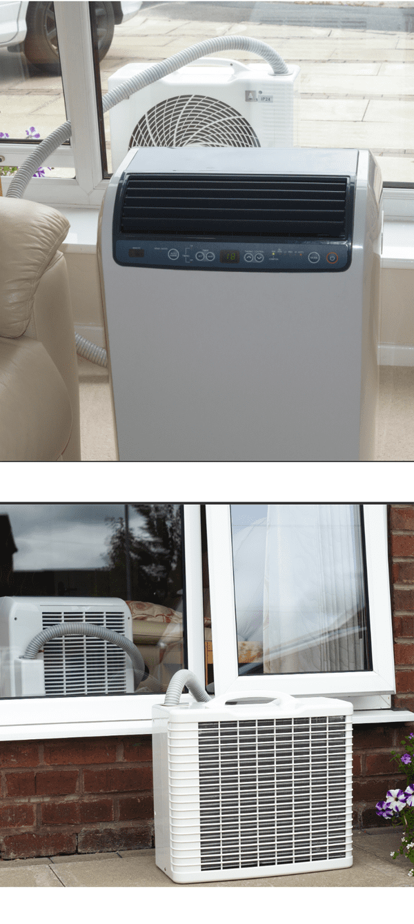 Prem-I-Air EH1413 4.1Kw/15000Btu Split Portable Air Conditioner Missing Control Un-Used
