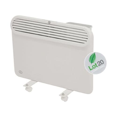 Prem-i-air EH1552 Slimline, Wall and Floor Mounting Programmable Silent Panel Heater 1Kw 240V~50Hz