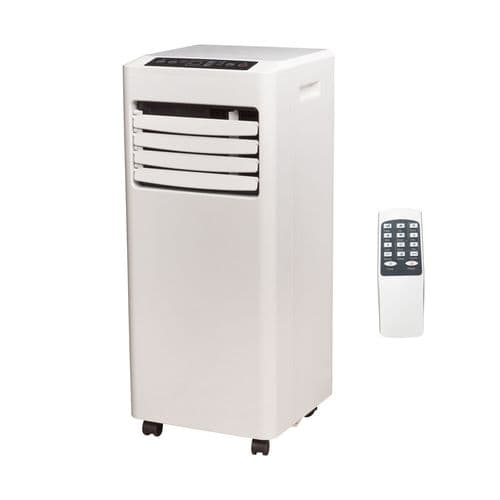 Prem-I-Air EH1922 Mobile Portable Air Conditioner, Ir Remote Control 2Kw/8000Btu