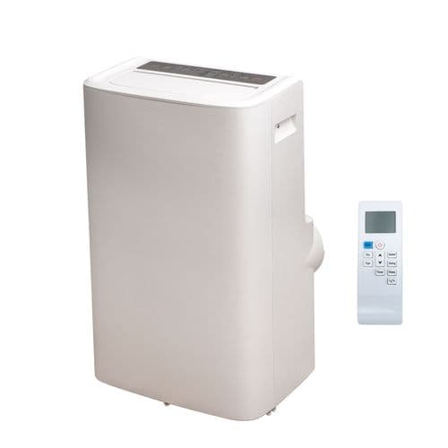 Prem-I-Air EH1926 Mobile Portable Air Conditioner, Ir Remote Control 4Kw/14000Btu