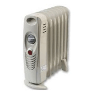 Pro-Elec 700watt 7 Fin Oil-Filled Radiator With Adjustable Thermostat ...