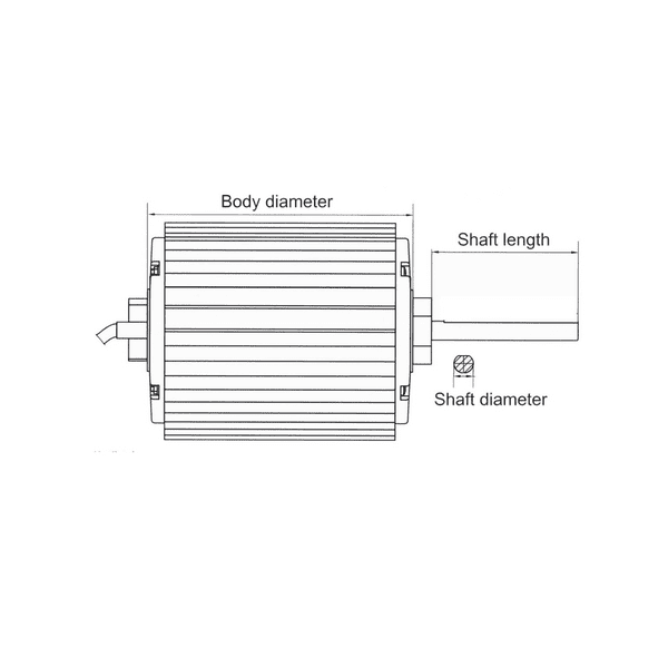 PSP 145EC1-F750D External Rotor EC Fan Motor 750W 220-240V 50Hz