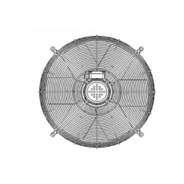 PSP GMAHD1-500B2-0 37 Guard-Mounted Axial Fan Basket Guard 500mm 230V ...