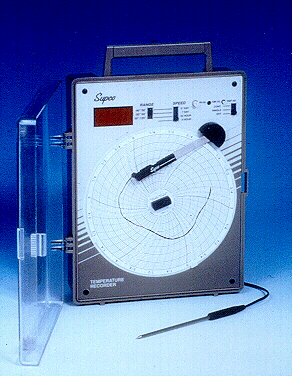 Refrigeration/Environmental Universal Chart Recorder -40 DegC to 50 DegC
