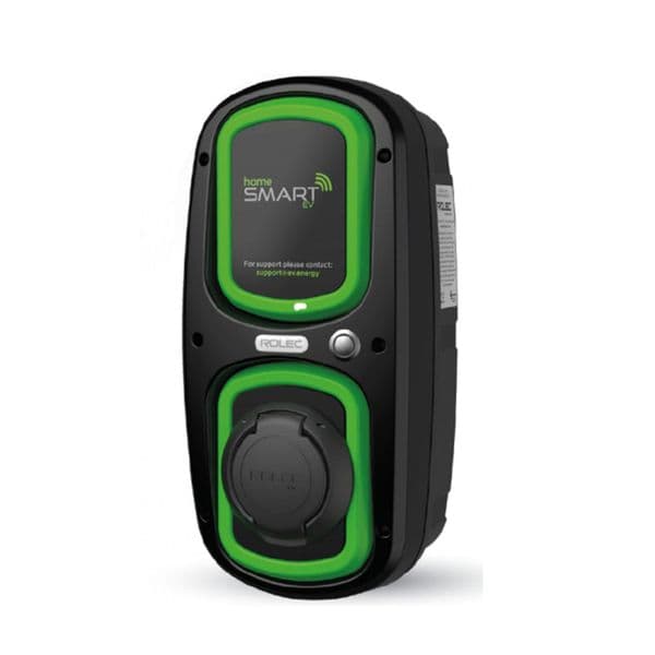 Rolec EVHS2020 WallPod HomeSmart GPRS Type 2 With MC Consumer Unit UEV Charging 32A 7.2Kw 230V~50Hz