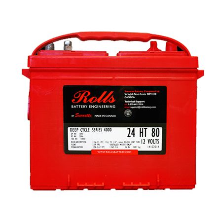 Rolls (C100) Series 4000 Flooded Deep Cycle Battery 106Ah 12V