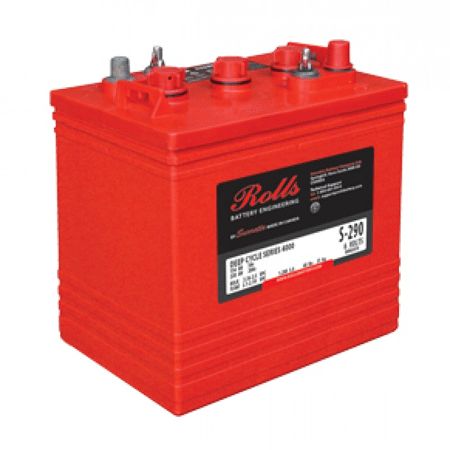 Rolls (C100) Series 4000 Flooded Deep Cycle Battery 293Ah 6V