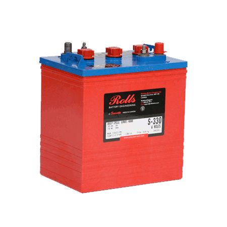 Rolls (C100) Series 4000 Flooded Deep Cycle Battery 333Ah 6V