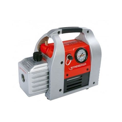Rothenberger Roairvac 9 CFM 184202 Refrigerant Vacuum Pump Two-stage Dual Voltage 110/240V~50/60HZ