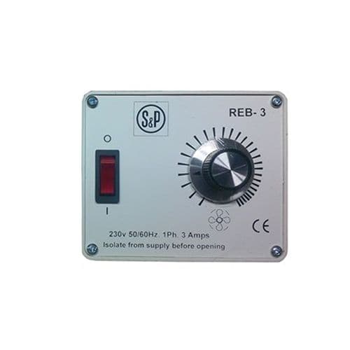 S&P Electronic Speed Controller For Centrifugal Fan 3 Amp 240V~50Hz