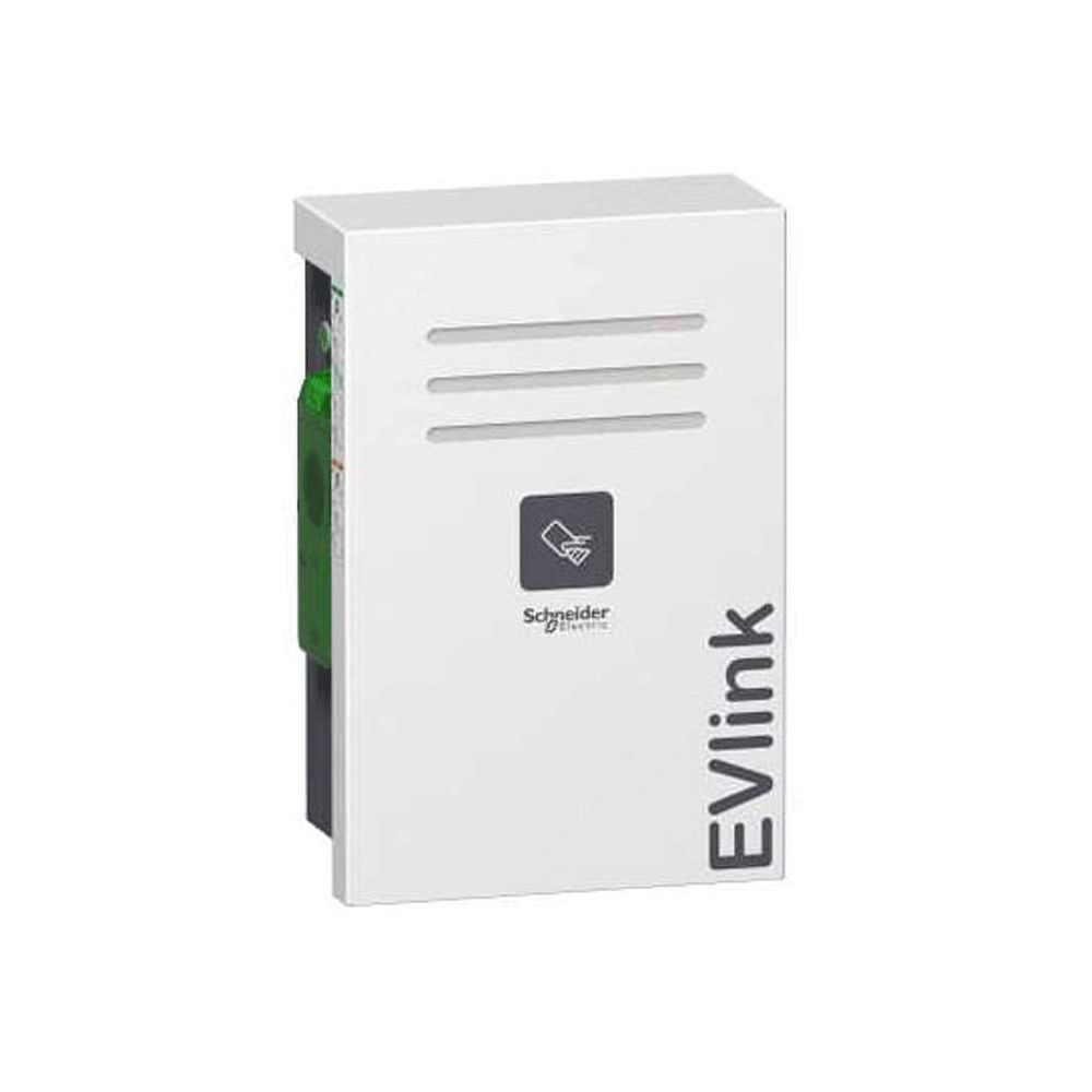 Schneider Electric "EVlink Parking" Wall Mounted Electric Vehicle Charging Station 1x T2 RFID EV 7kW 240V~50Hz