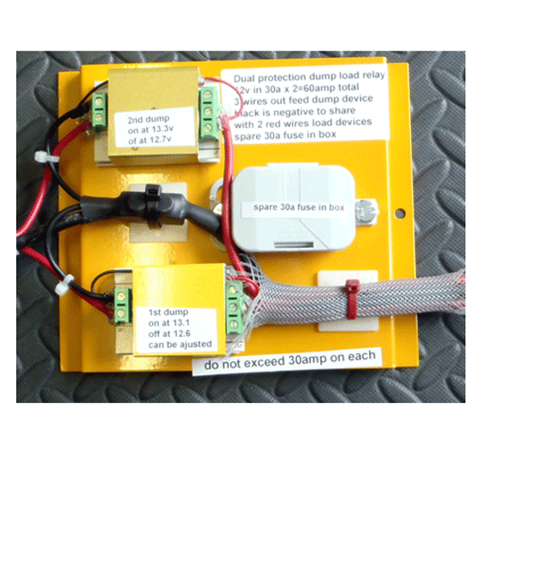 SEA70 10000 Watt Battery Charge Regulator 12v to 48V input with dump