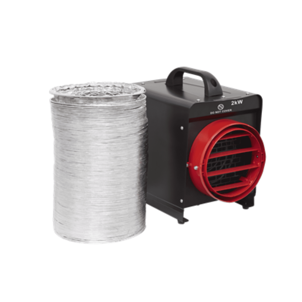 Sealey DEH2001 Industrial Electric Fan Heater 6m ducting 13A 3 Pin G