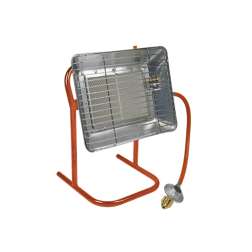 Sealey LPH14 Space Warmer Industrial Propane Heater Heavy-duty Frame with Steel Mesh 4.4Kw/15000Btu