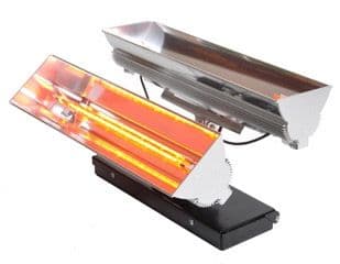 Solaire Axis Double Wall Mountable Multi Directional Infrared Heater 4Kw/14000Btu 240V~50Hz