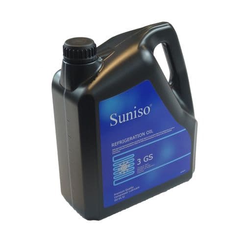 SUNISO 3GS Refrigeration Mineral Oil Lubricant HCFC and CFC Systems 24 Litres 5 Cans x 4 Litres