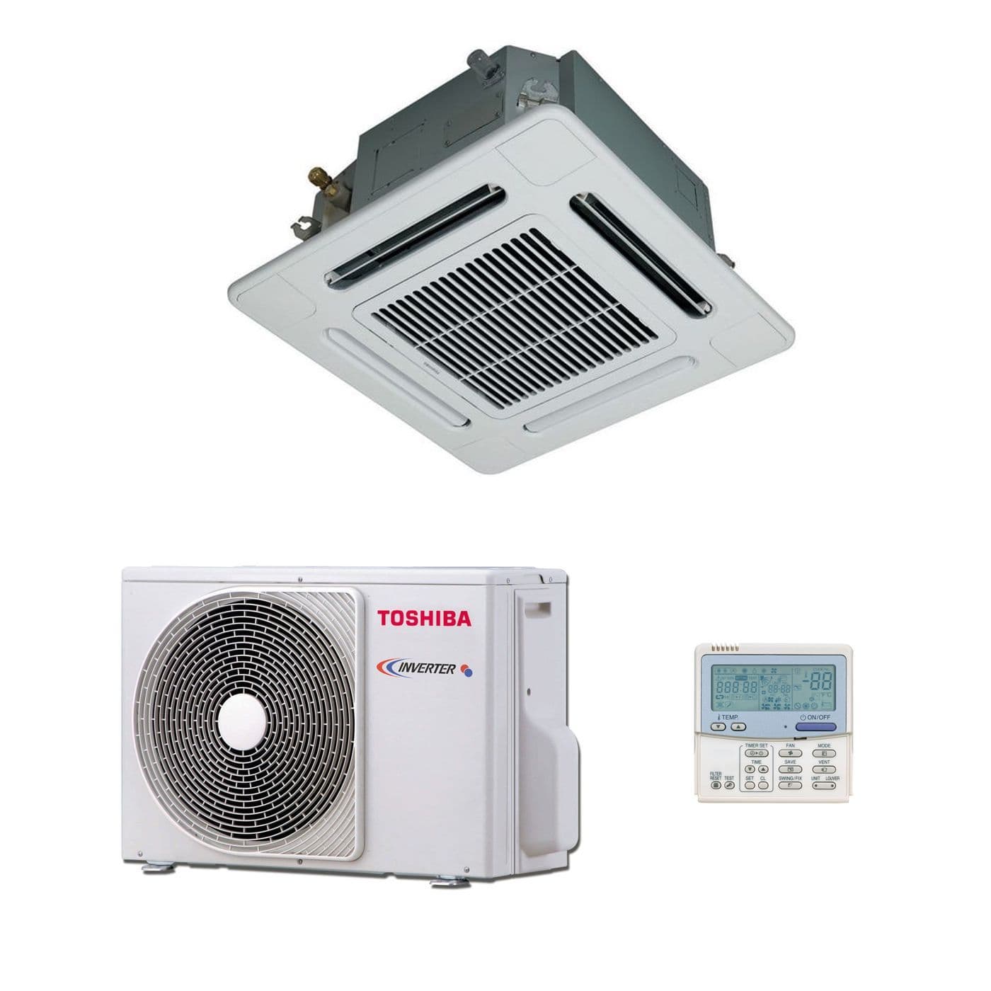 Toshiba Air Con Heat Pump Mini Cassette RAV-SM564MUT-E 5Kw