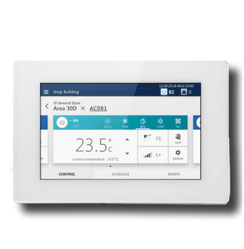 Toshiba Air Conditioning BMS-CT2560U-E Standard Touchscreen BMS Hard Wired Remote Controller