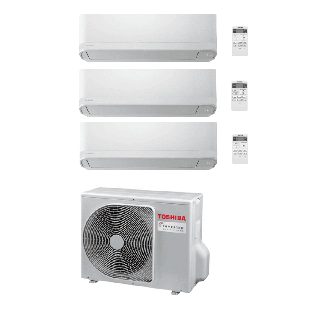 TOSHIBAポリッシャ Toshiba Air Conditioning RAS-3M18G3AVG-E Multi-Split 3 Seiya Wall