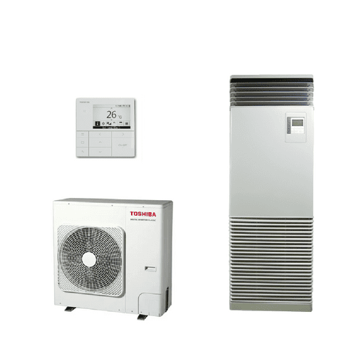 Toshiba Air Conditioning RAV-GM1101ATP-E1 HM1101FT-E Floor Mounted Cabinet 10Kw 1Ph A