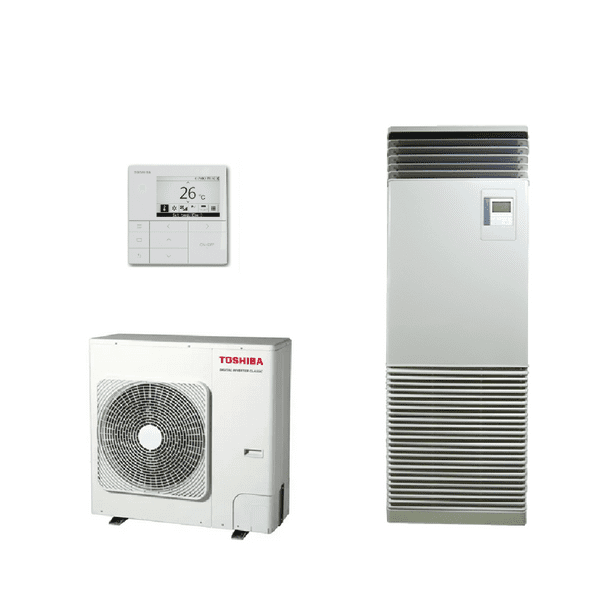 Toshiba Air Conditioning RAV-GM1401ATP-E1 RAV-HM1101FT-E Floor Mounted Cabinet 12Kw 1Ph