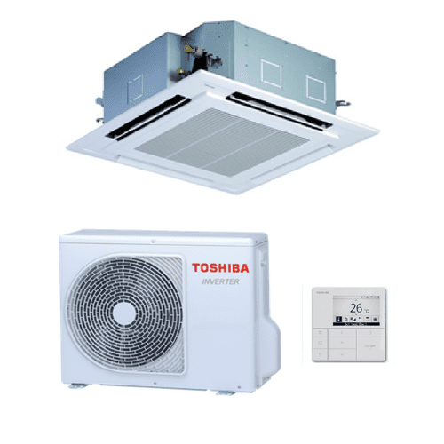 Toshiba Air Conditioning RAV-GV561ATP-E RAV-HM561UTP-E 4-Way Cassette Inverter Heat Pump 5Kw 1Ph