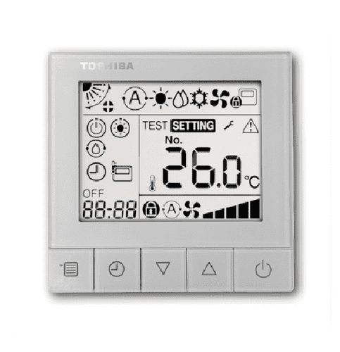 Toshiba Air Conditioning RBC-ASCU11E Simplified Hard Wired Remote Controller