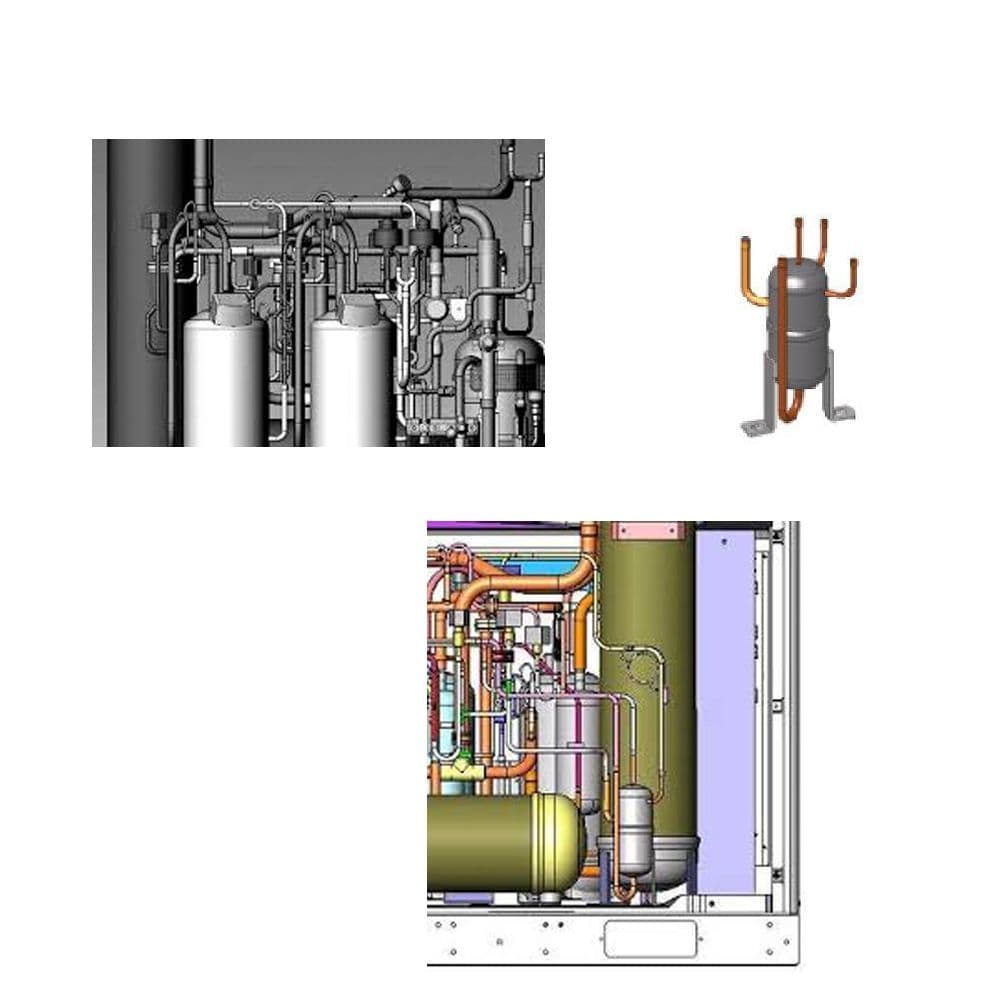 Toshiba Air Conditioning Spare Part 43148200 Refrigerant ACCUMULATOR