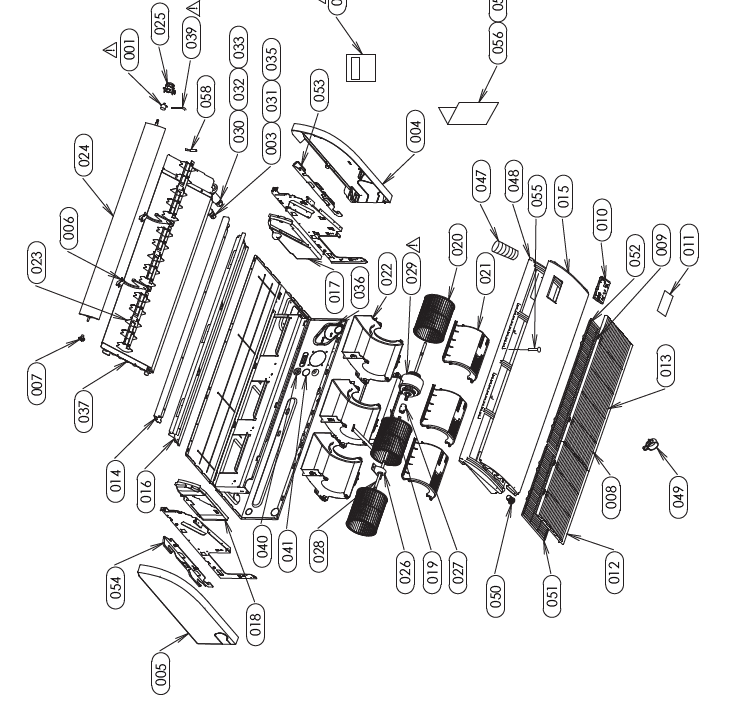 Toshiba Air Conditioning Spare Part 43T21444 FAN MOTOR For Ducted RAV
