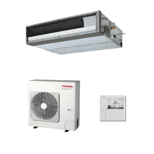 Toshiba Air Conditioning Standard Ducted RAV-GV1101AT8P RAV-HM1101BTP-E 10Kw/34000Btu Heat Pump 3Ph