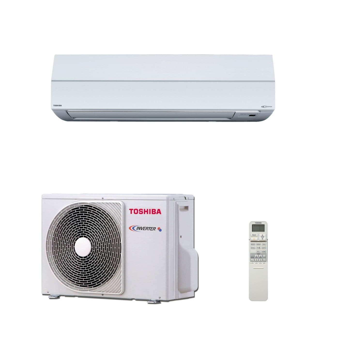 Toshiba Air Conditioning Wall Mounted Digital Heat Pump Inverter 